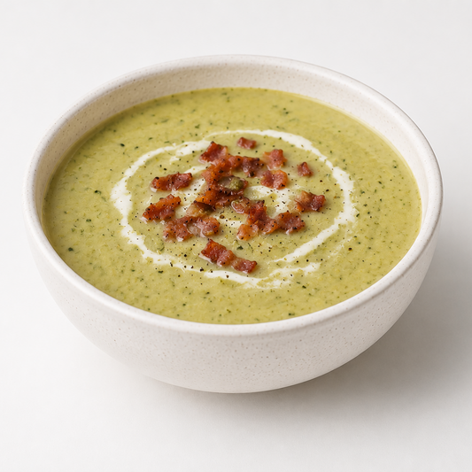 Zucchini & Bacon Soup